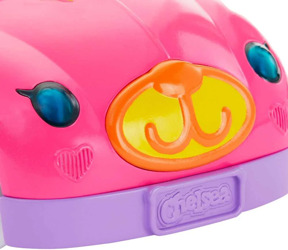 Mattel CHELSEA TEDDY CAR lėlytės ir automobiliuko rinkinukas (HXN05)