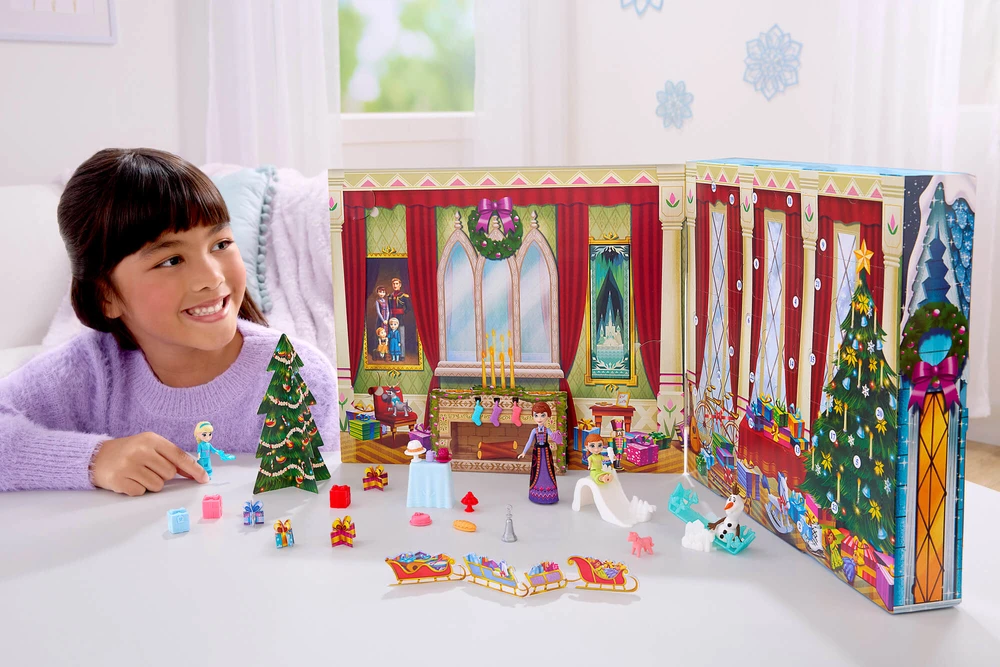 Mattel DISNEY FROZEN advento kalendorius (JLJ06)