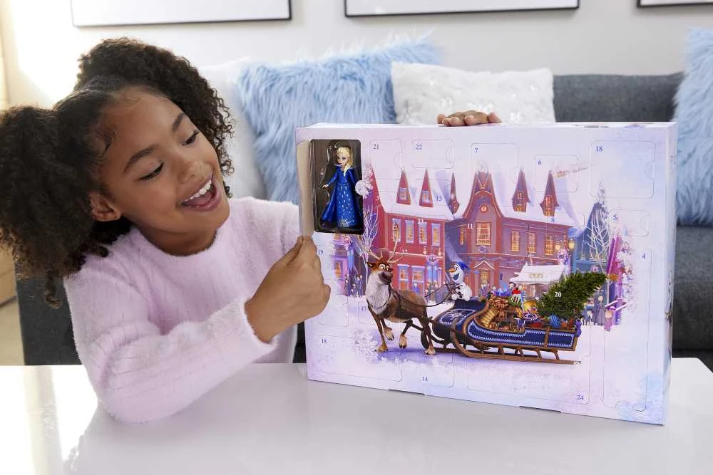 Mattel „Disney Frozen“ advento kalendorius aprašymas - Prekės nuotrauka