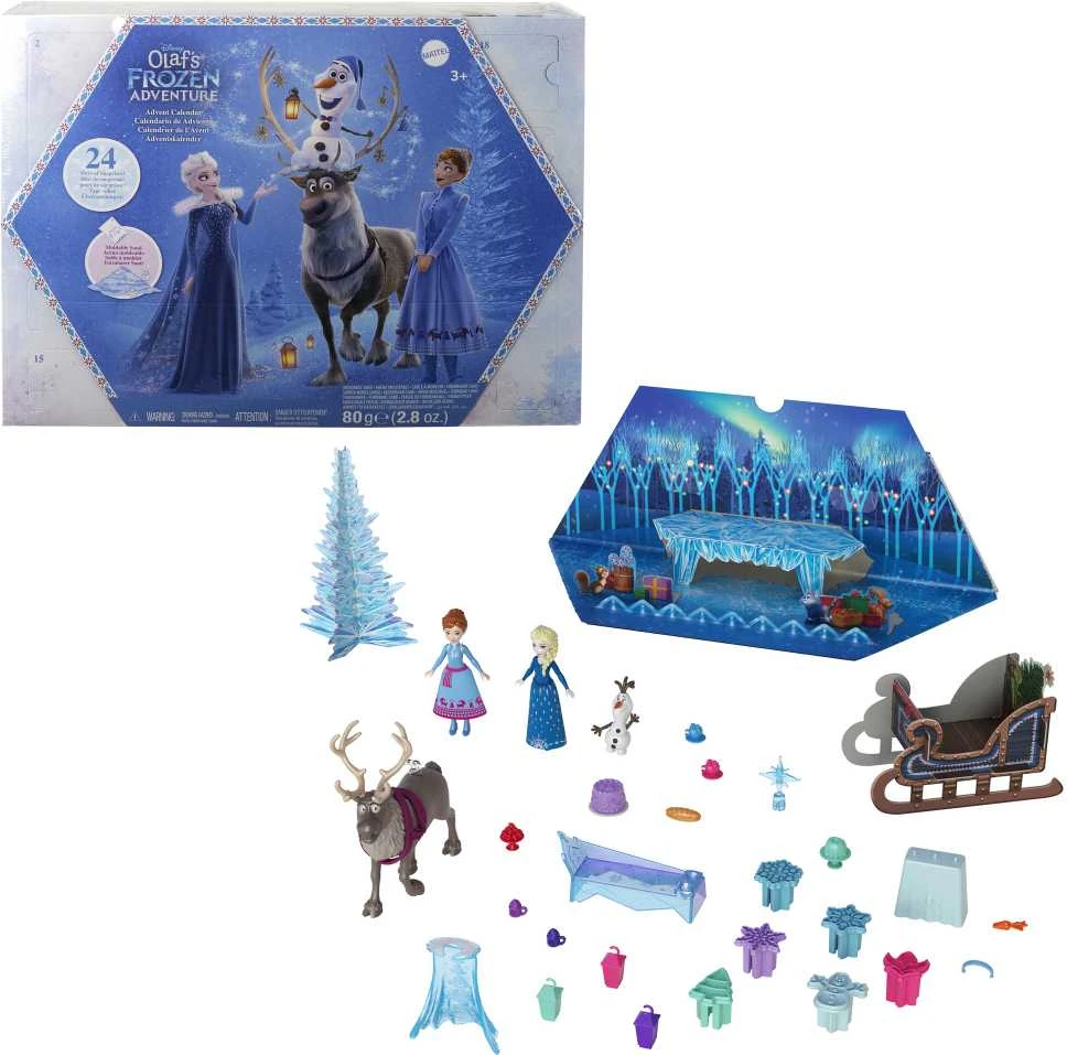 Mattel „Disney Frozen“ advento kalendorius