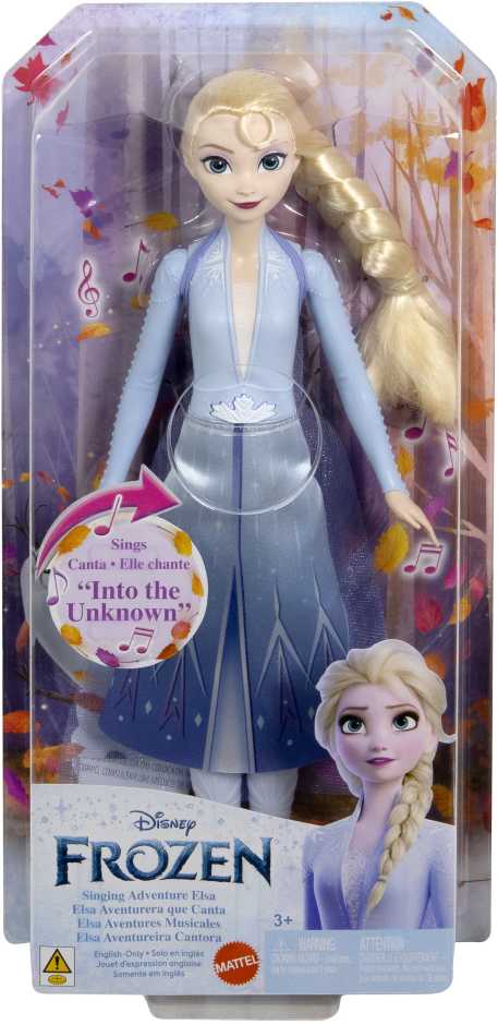 Mattel „Disney Frozen“ dainuojanti lėlė Elza (anglų kalba) 2