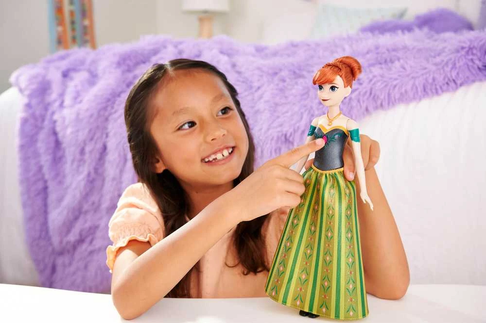 Mattel DISNEY FROZEN dainuojanti lėlė Ana (JDX53)