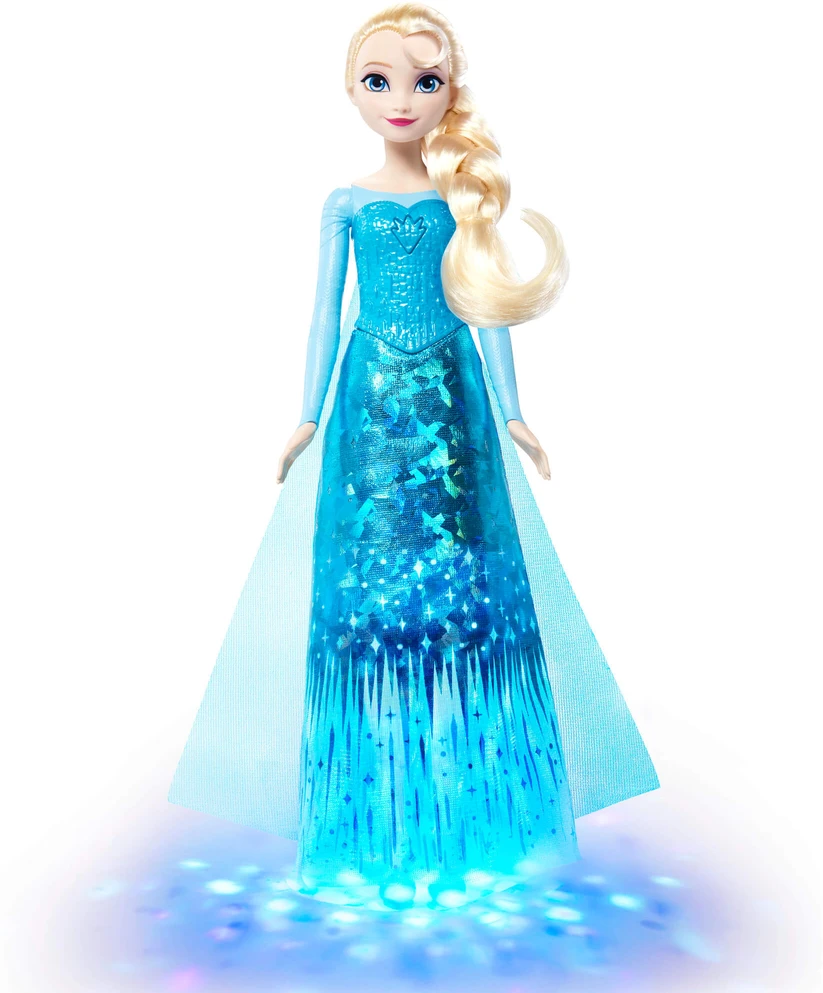 Mattel DISNEY FROZEN ICE POWER dainuojanti lėlė Elza (JLJ07)
