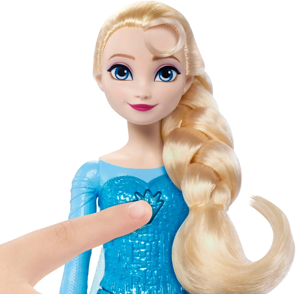 Mattel DISNEY FROZEN ICE POWER dainuojanti lėlė Elza (JLJ07)