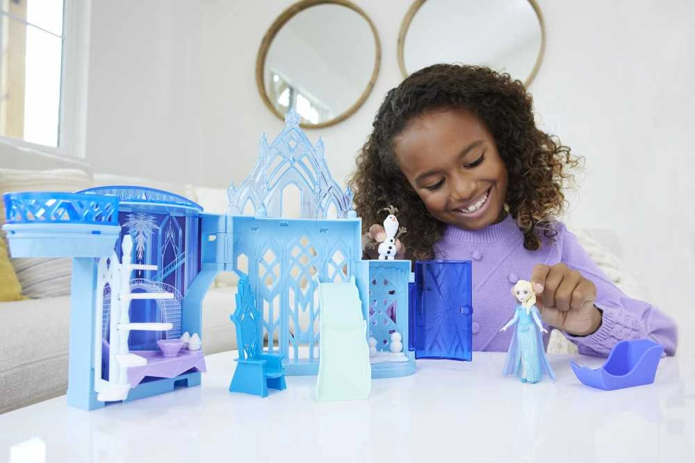 Mattel DISNEY FROZEN mažesnio dydžio Elza ir ledo rūmai (JDP63)