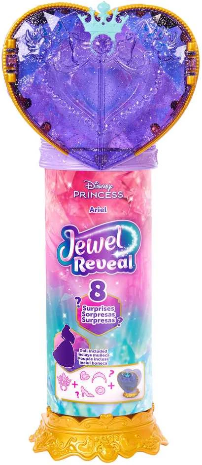 Mattel DISNEY PRINCESS JEWEL REVEAL Arielės siurprizas (JHL49)
