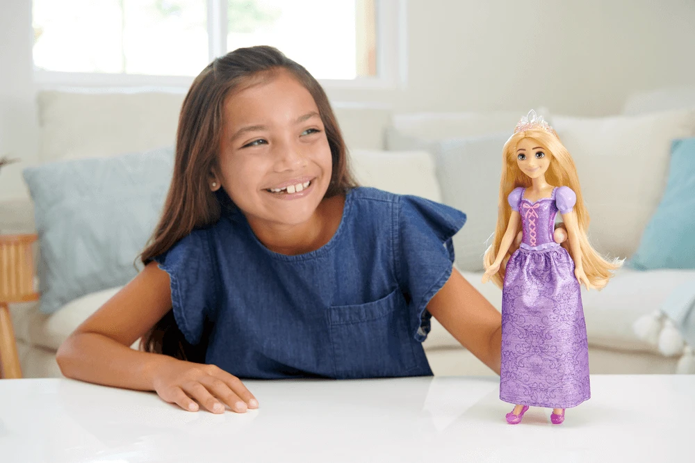 Mattel DISNEY PRINCESS lėlė – Auksaplaukė (HLW03)