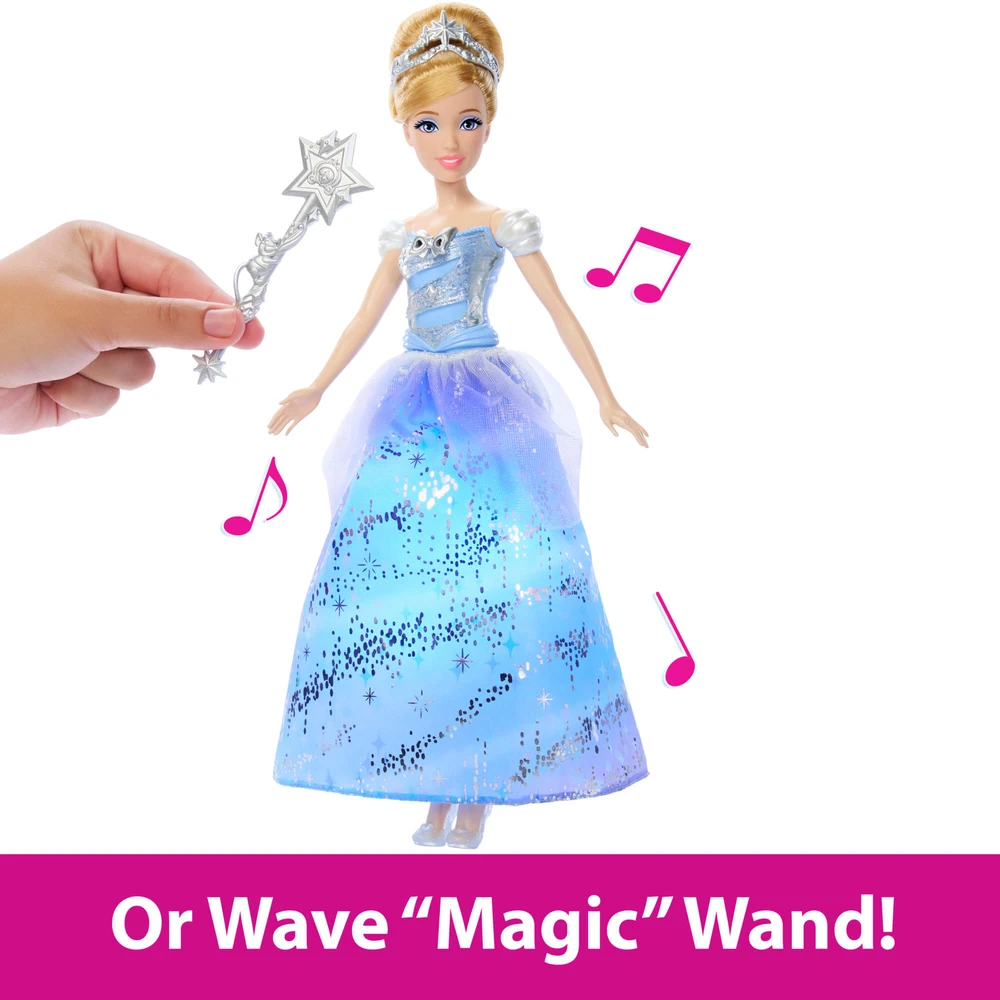 Mattel DISNEY PRINCESS lėlė Pelenė (su garsais ir šviesomis) (JBF94)