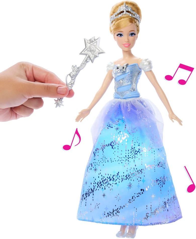 Mattel DISNEY PRINCESS lėlė Pelenė (su garsais ir šviesomis) (JBF94)