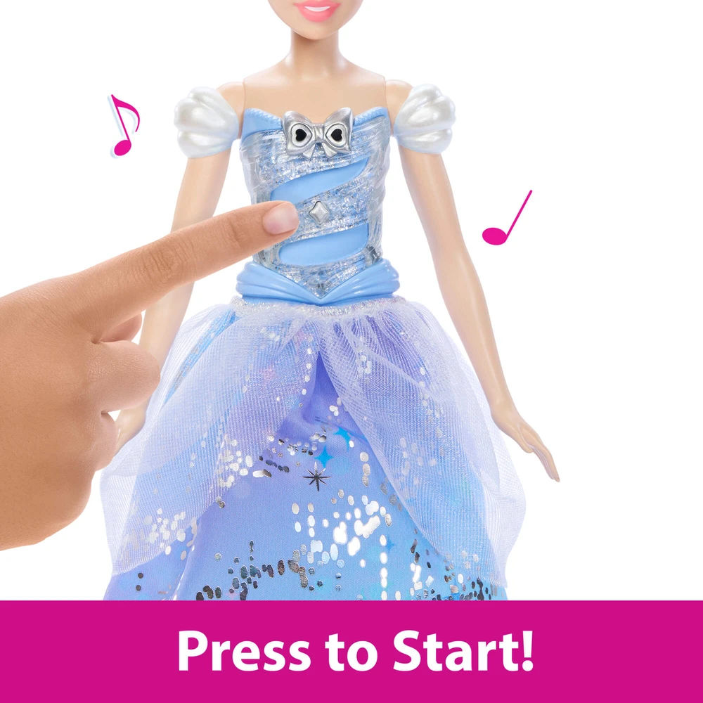 Mattel DISNEY PRINCESS lėlė Pelenė (su garsais ir šviesomis) (JBF94)