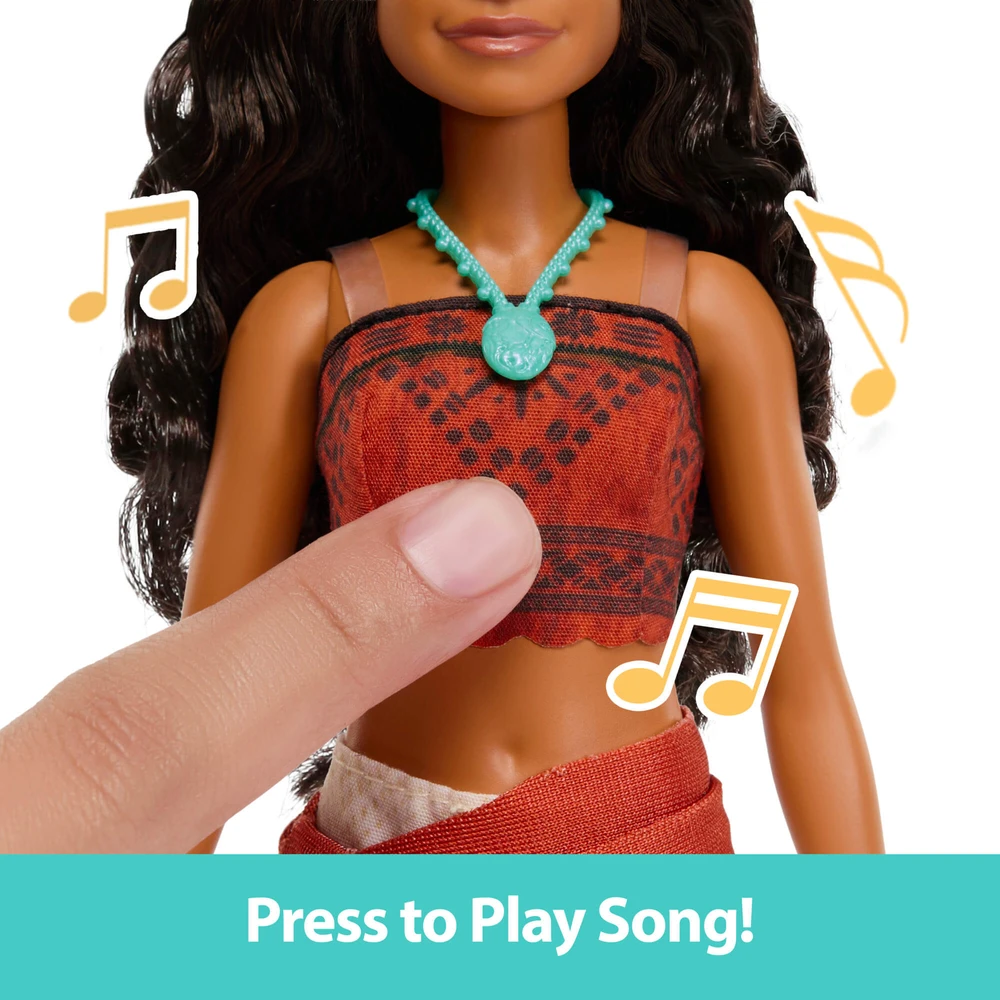 Mattel DISNEY PRINCESS MOANA dainuojanti Vajana (JLP18)