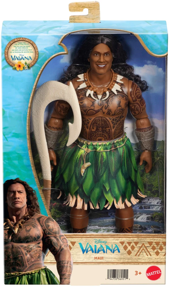 Mattel DISNEY PRINCESS MOANA lėlė Maui (JLP17)