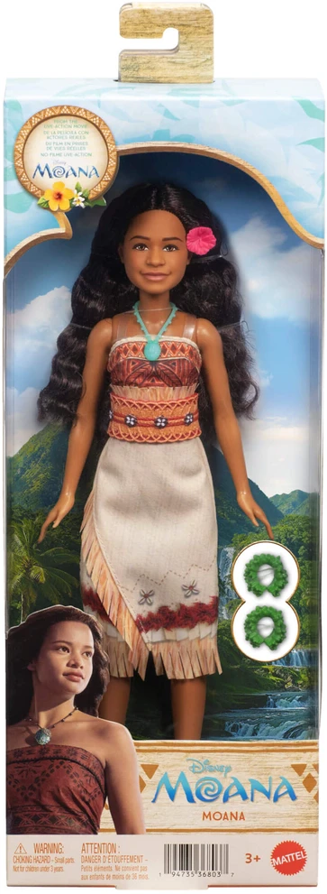 Mattel DISNEY PRINCESS MOANA lėlė Vajana (JLP16)