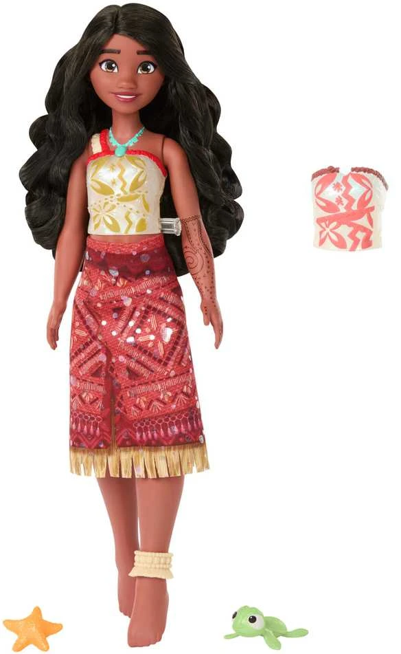 Mattel DISNEY PRINCESS MOANA plaukianti lėlė Vajana (JFF08)