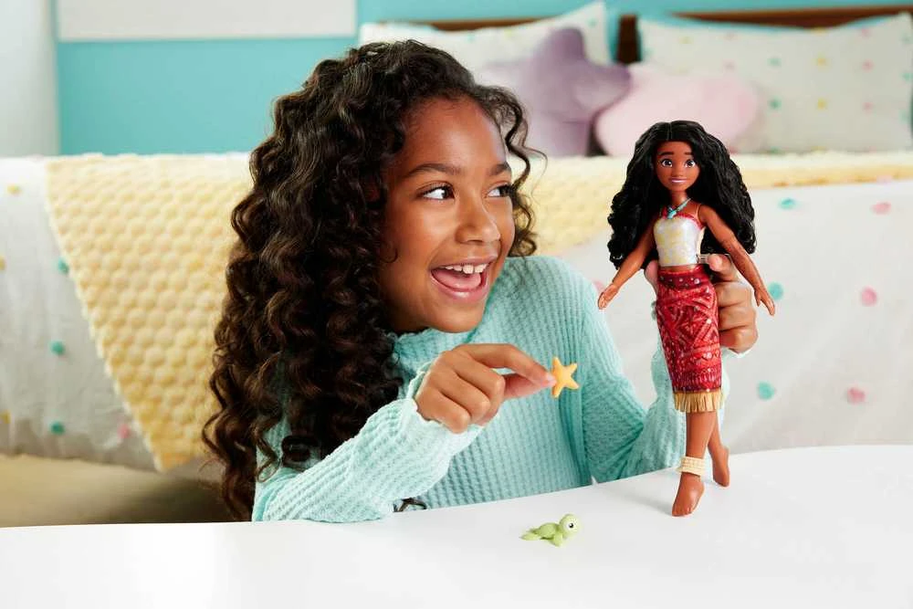 Mattel DISNEY PRINCESS MOANA plaukianti lėlė Vajana (JFF08)