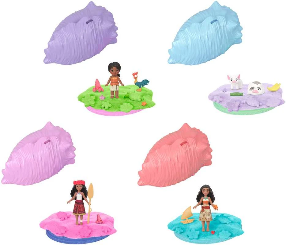 Mattel DISNEY PRINCESS MOANA REVEAL siurprizų rinkinukas (JJV38)