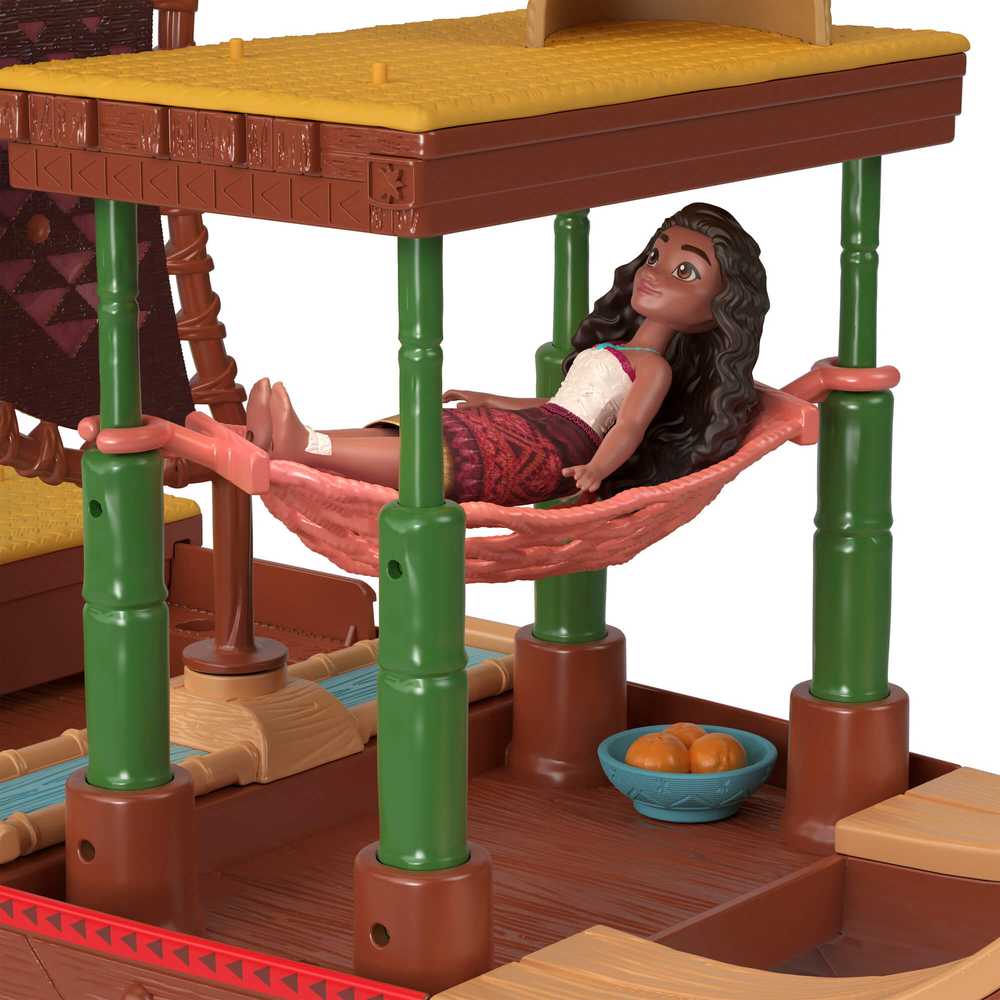 Mattel DISNEY PRINCESS MOANA Vajanos laivo rinkinys (JBT54)
