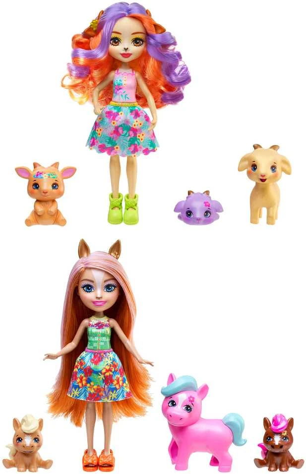 Mattel ENCHANTIMALS herojų dalmantinų šeima (HKN14)