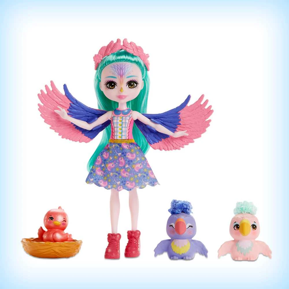 Mattel ENCHANTIMALS herojų dalmantinų šeima (HKN14)