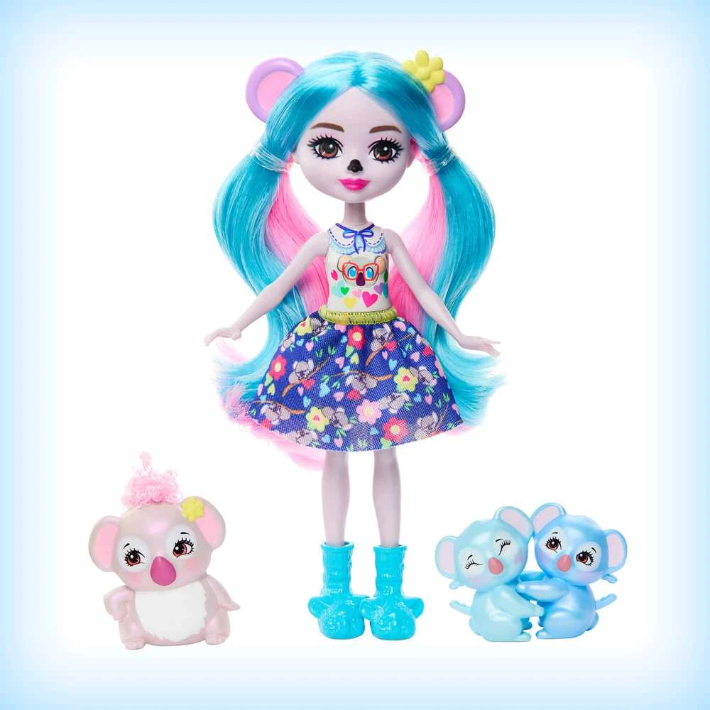 Mattel ENCHANTIMALS herojų dalmantinų šeima (HKN14)
