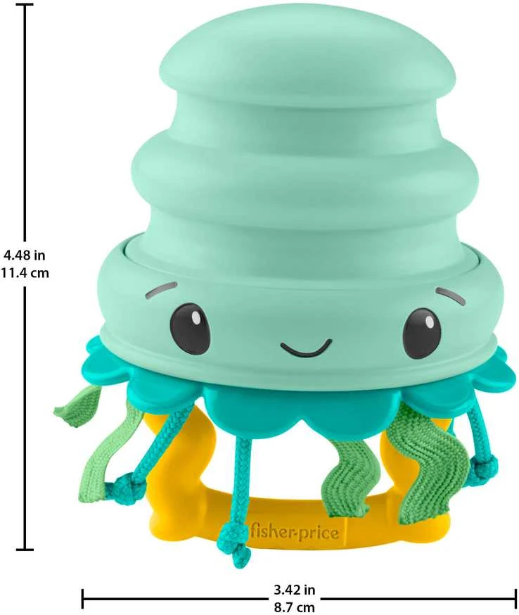 Mattel FISHER-PRICE barškutis – kramtukas 2 in 1 (JHB54)
