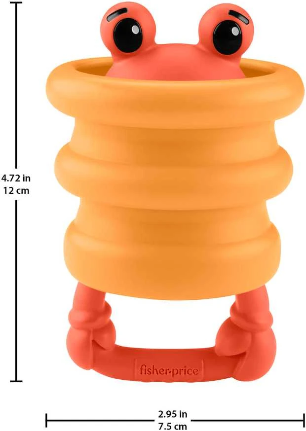 Mattel FISHER-PRICE barškutis – kramtukas 2 in 1 (JHB54)