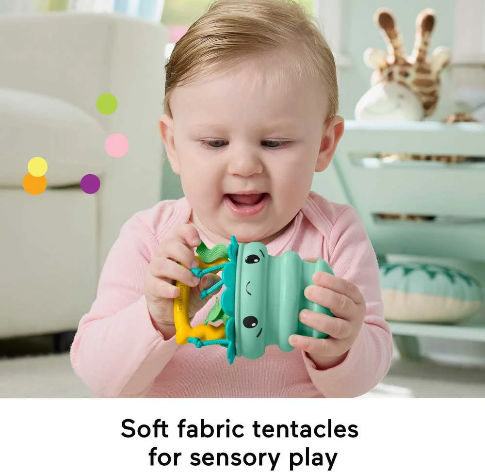 Mattel FISHER-PRICE barškutis – kramtukas 2 in 1 (JHB54)