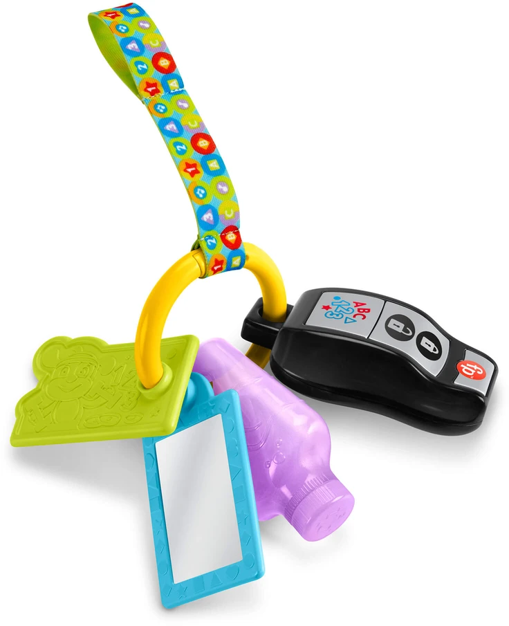 Mattel FISHER-PRICE LAUGH AND LEARN žaisliniai automobilio rakteliai (HVH43)