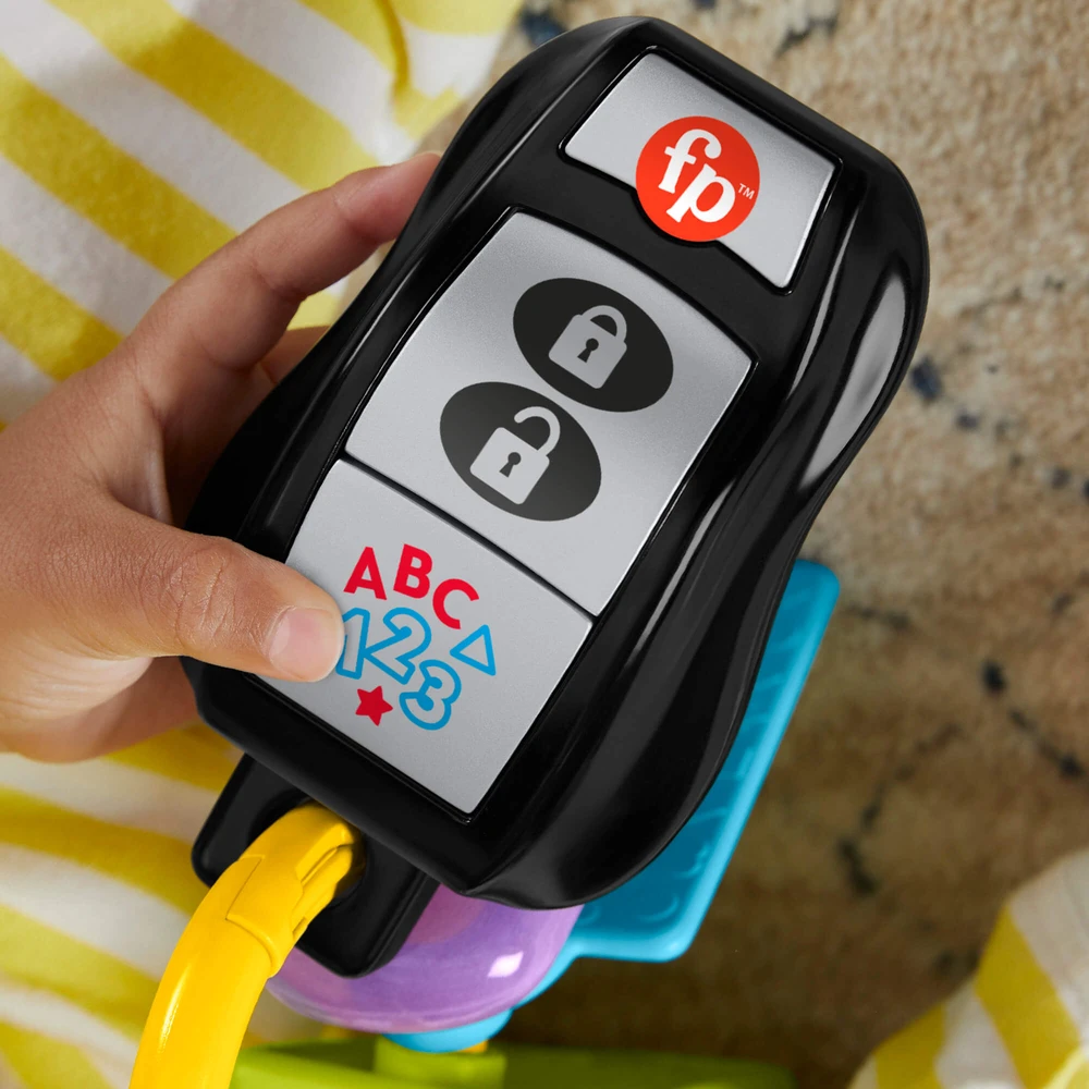 Mattel FISHER-PRICE LAUGH AND LEARN žaisliniai automobilio rakteliai (HVH43)