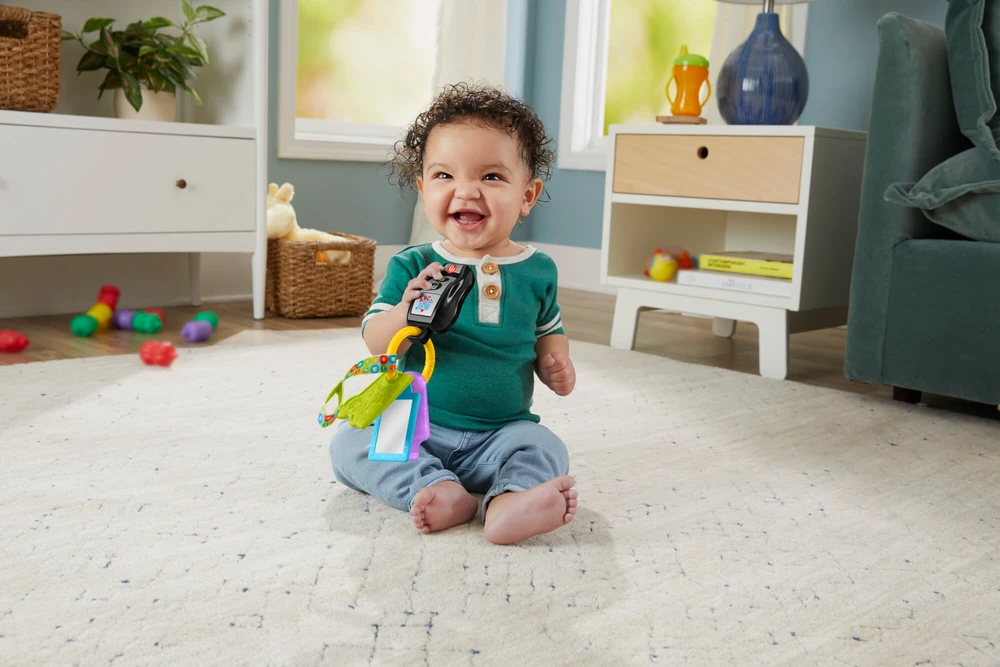 Mattel FISHER-PRICE LAUGH AND LEARN žaisliniai automobilio rakteliai (HVH43)
