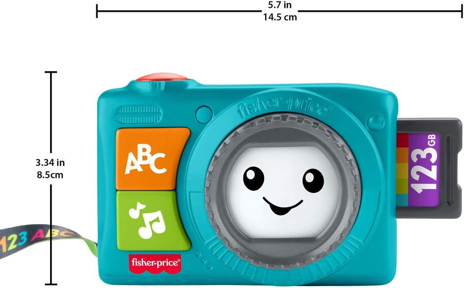 Mattel FISHER-PRICE LAUGH AND LEARN žaislinis fotoaparatas (JNV95)
