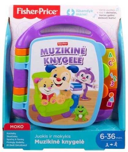 Fisher price Muzikinė knygelė (Lietuviškai įgarsintas)