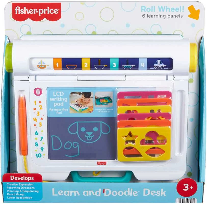 Mattel FISHER-PRICE piešimo ir rašymo planšetė – Learn & Doodle (JDL70)