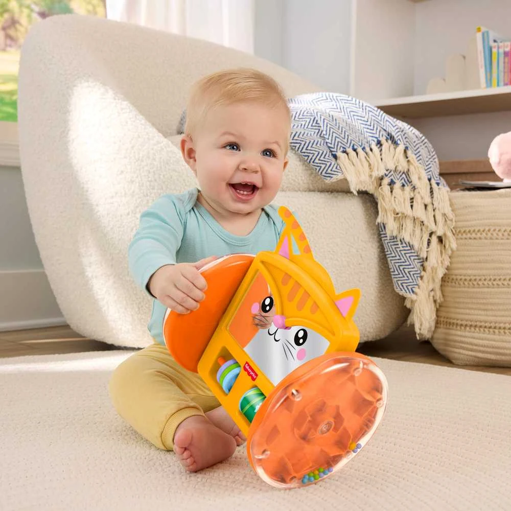 Mattel FISHER-PRICE riedantis katytės veidrodėlis (JLF98)