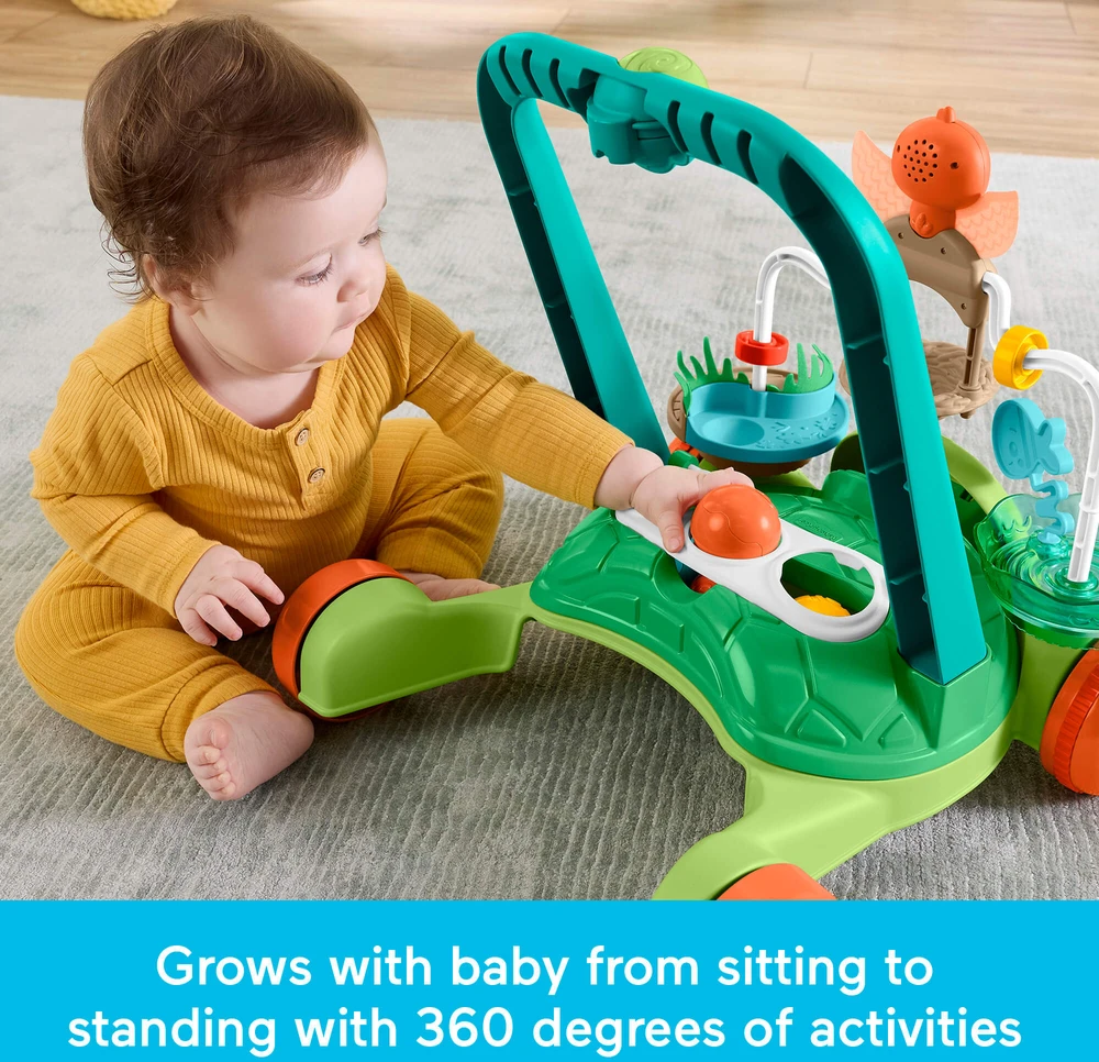 Mattel FISHER-PRICE vėžliuko vaikštynė (JKD63)