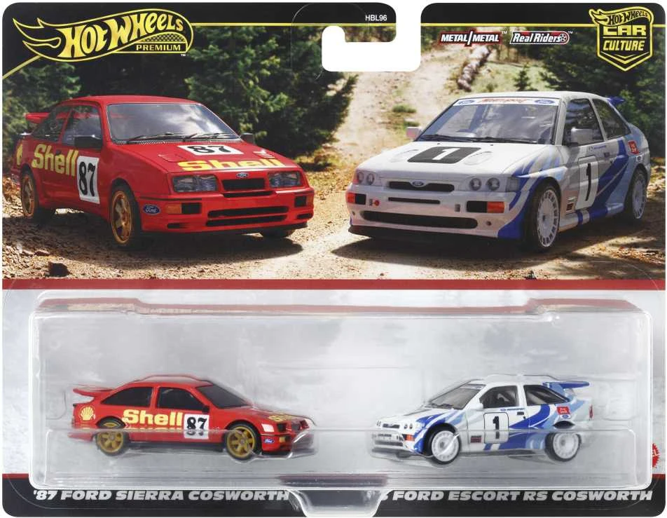 Mattel HOT WHEELS PREMIUM dviejų automodeliukų rinkinys – Car Culture (HBL96)