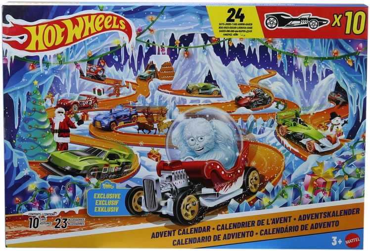 Mattel HOT WHEELS advento kalendorius (JLG41)