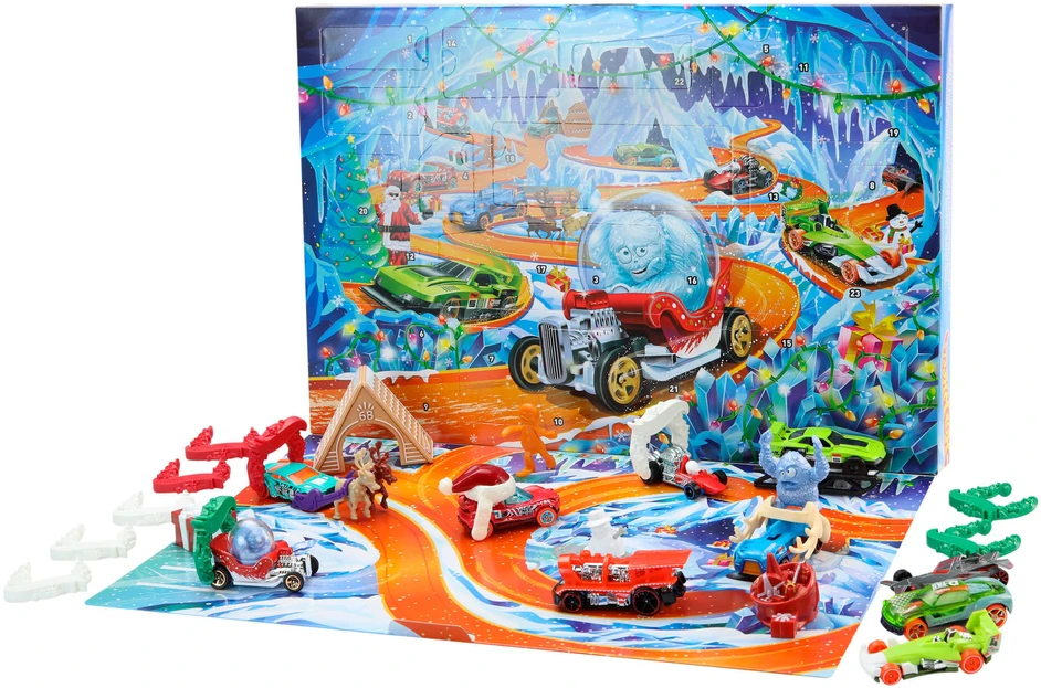 Mattel HOT WHEELS advento kalendorius (JLG41)