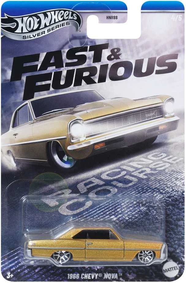 Mattel HOT WHEELS automodeliukai iš filmo Greiti ir įsiutę (HNR88)
