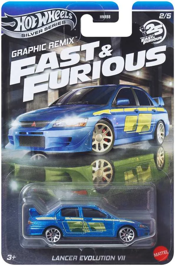 Mattel HOT WHEELS automodeliukai iš filmo Greiti ir įsiutę (HNR88)
