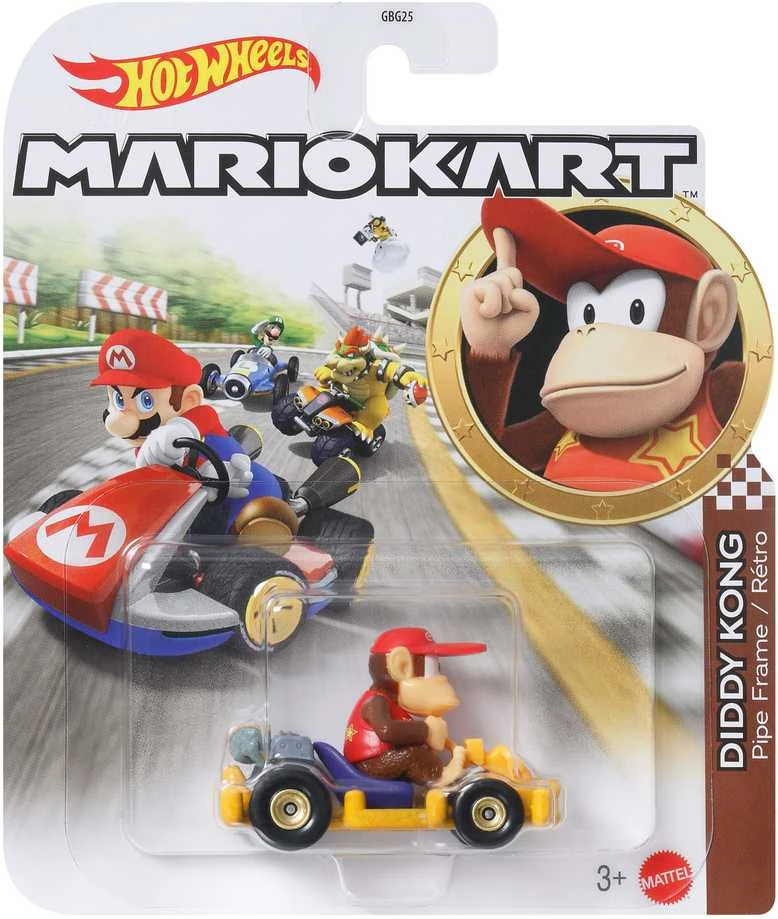 Mattel Hot Wheels automodeliukas Mario Kart