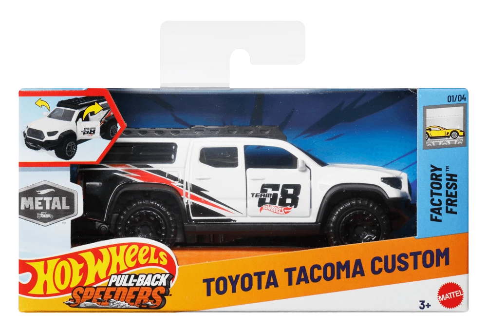 Mattel HOT WHEELS automodeliukas – Pull-Back Speeders (HPR70)