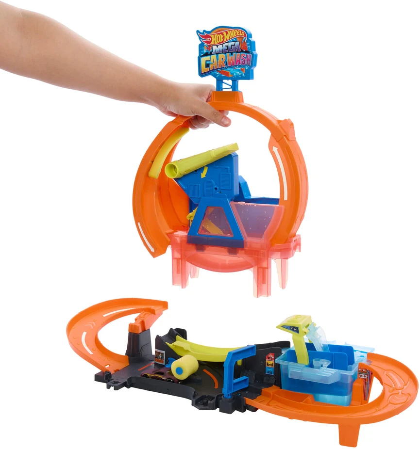 Mattel HOT WHEELS CITY mega plovykla (JHL97)