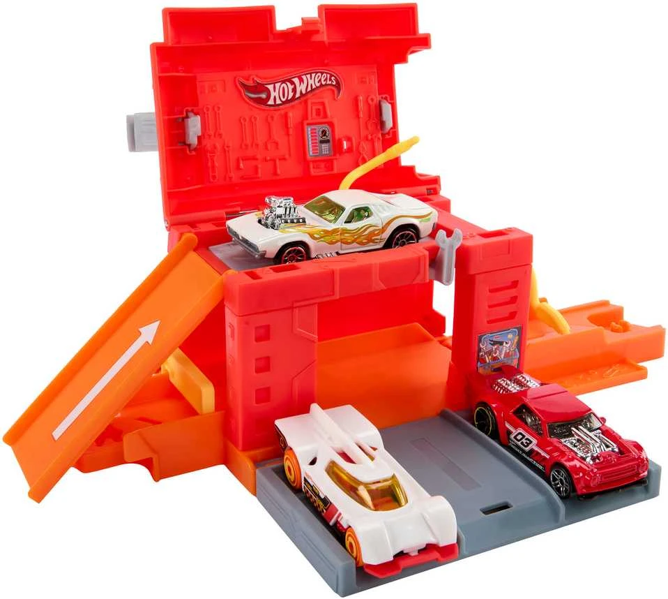 Mattel HOT WHEELS CITY PLAY AND GO trasos rinkinys (JHL43)