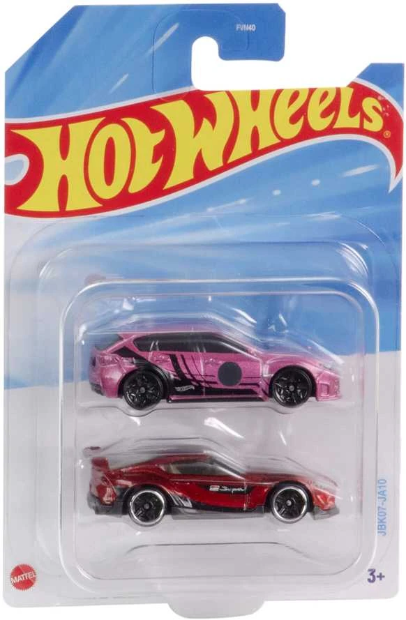 Mattel Dviejų Hot Wheels automodelių rinkinys