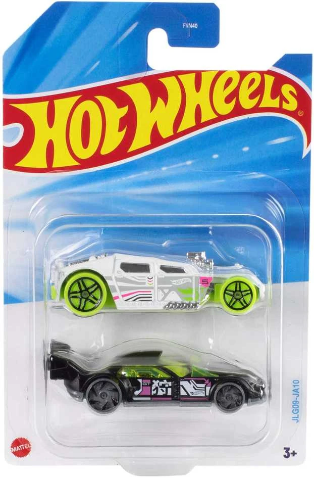 Mattel Dviejų Hot Wheels automodelių rinkinys