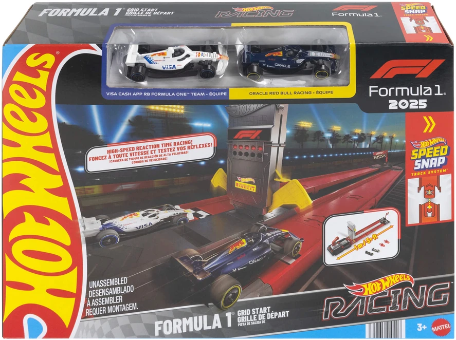 Mattel HOT WHEELS F1 lenktynių trasa – Grid Start (JNN35)