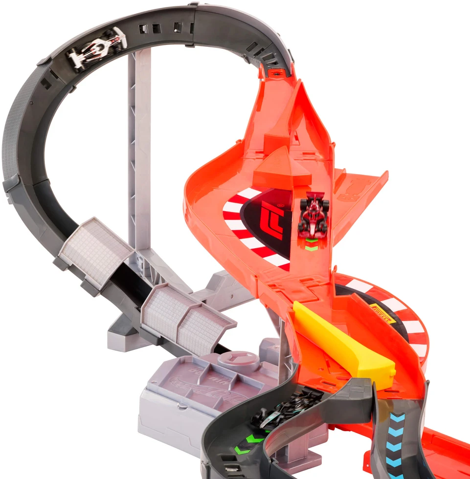 Mattel HOT WHEELS lenktynių trasa – Downhill Circuit Race (JMC90)