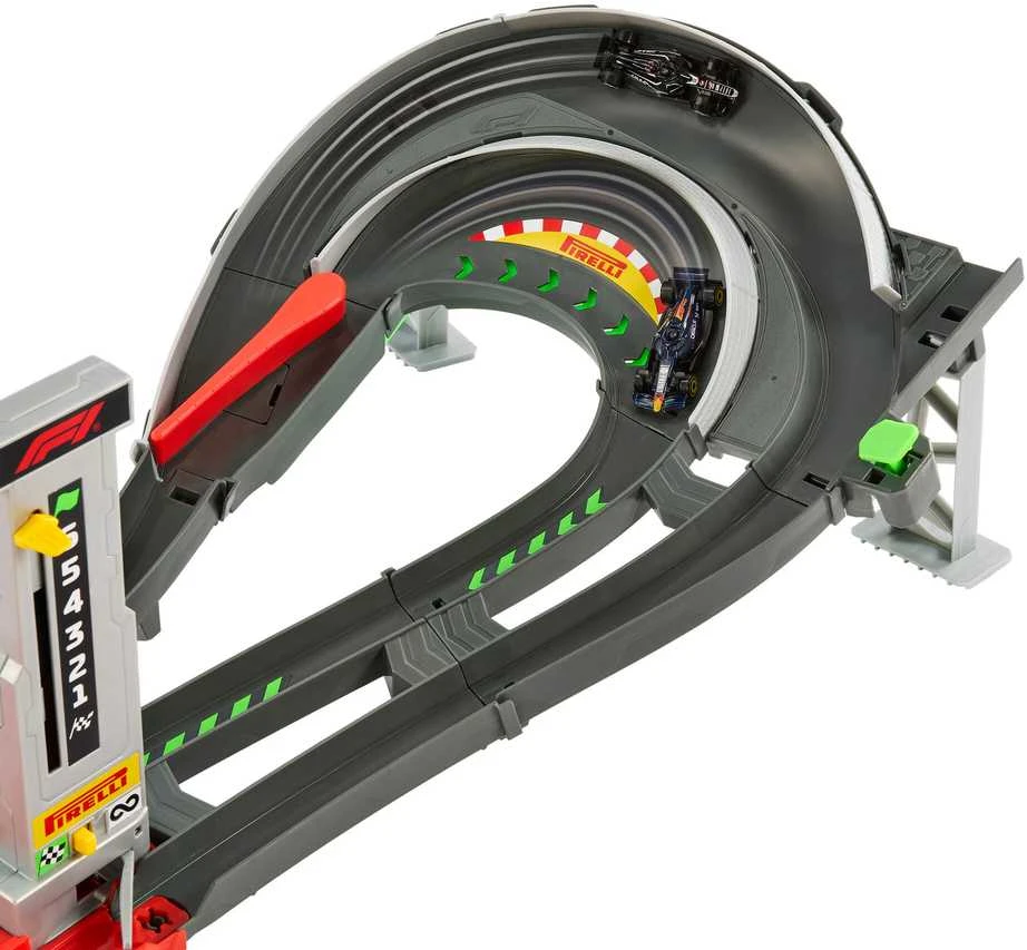 Mattel HOT WHEELS F1 lenktynių trasos rinkinys – Grand Prix (JDY16)