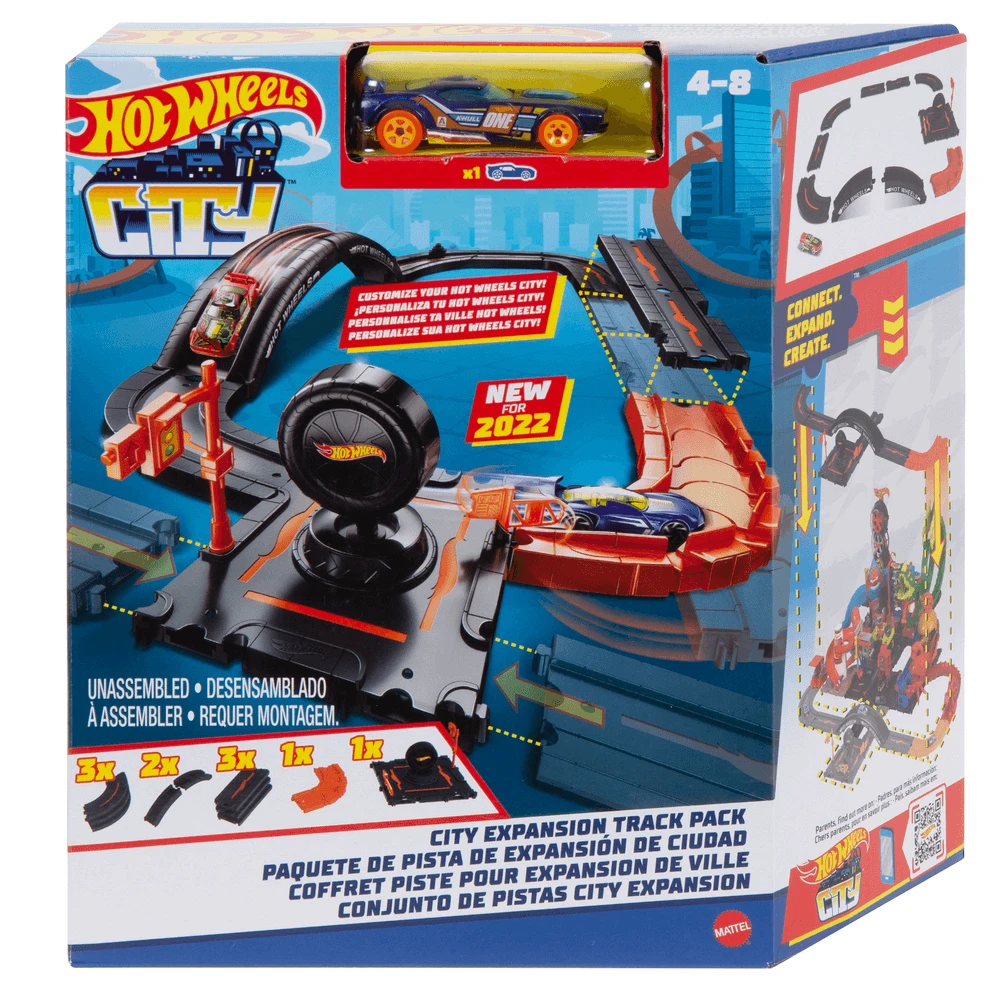 Mattel Hot Wheels miestas trasa - detalės